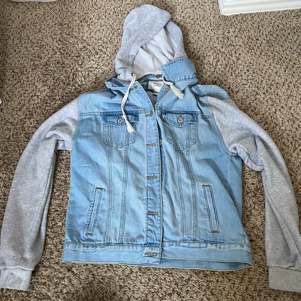 Forever 21 Jean/Cotton Jacket